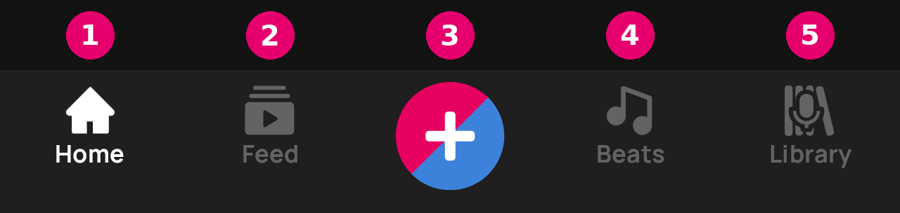 The navigation bar