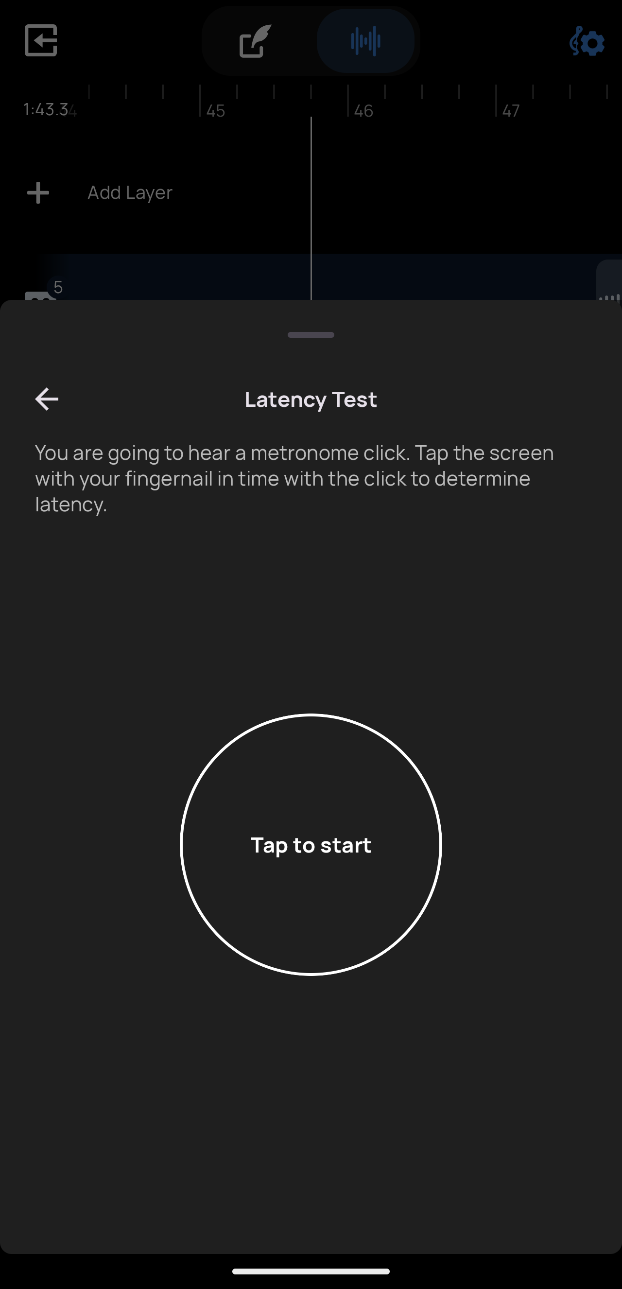 The Latency Test